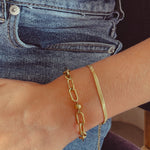 Olive James. Bracelet Everly Link Bracelet