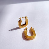 Olive James. Earrings GiGi Vintage Gold Earrings