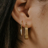 Olive James. Earrings GiGi Vintage Gold Earrings