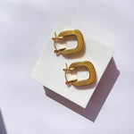 Olive James. Earrings GiGi Vintage Gold Earrings
