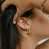 Olive James. Earrings GiGi Vintage Gold Earrings