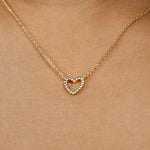 Olive James. Necklace Valentina Love Necklace